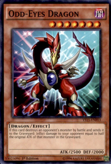 Odd-Eyes Dragon [YS15-ENF03] Shatterfoil Rare