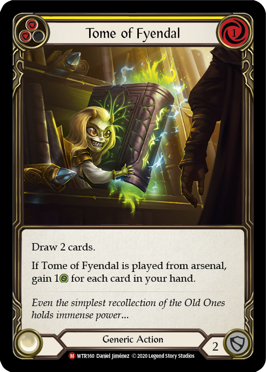 Tome of Fyendal [WTR160] Unlimited Rainbow Foil
