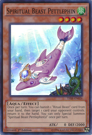 Spiritual Beast Pettlephin [THSF-EN026] Super Rare