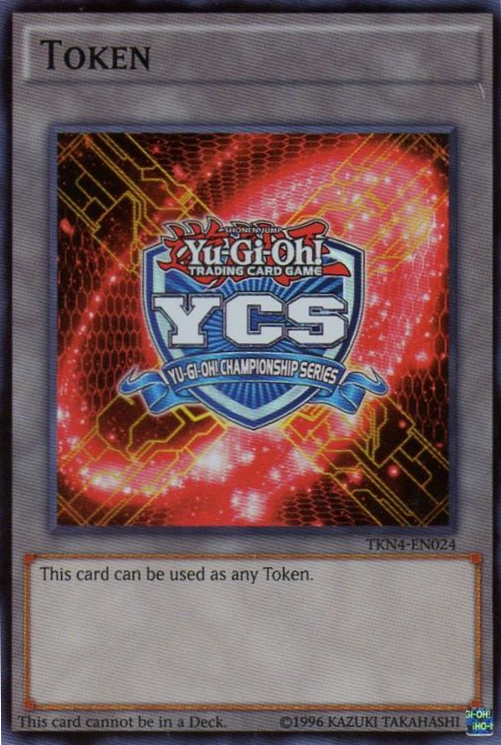 Yu-Gi-Oh Championship Series Token (2015 Pre-registration) [TKN4-EN024] Super Rare
