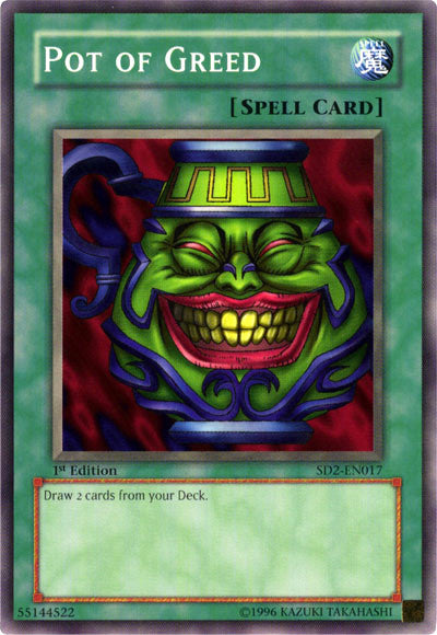 Pot of Greed [SD2-EN017] Common