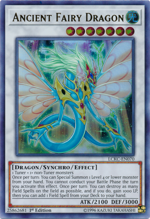 Ancient Fairy Dragon [LCKC-EN070] Ultra Rare
