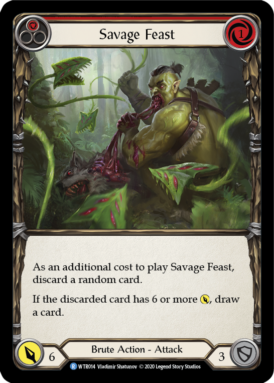 Savage Feast (Red) [WTR014] Unlimited Normal